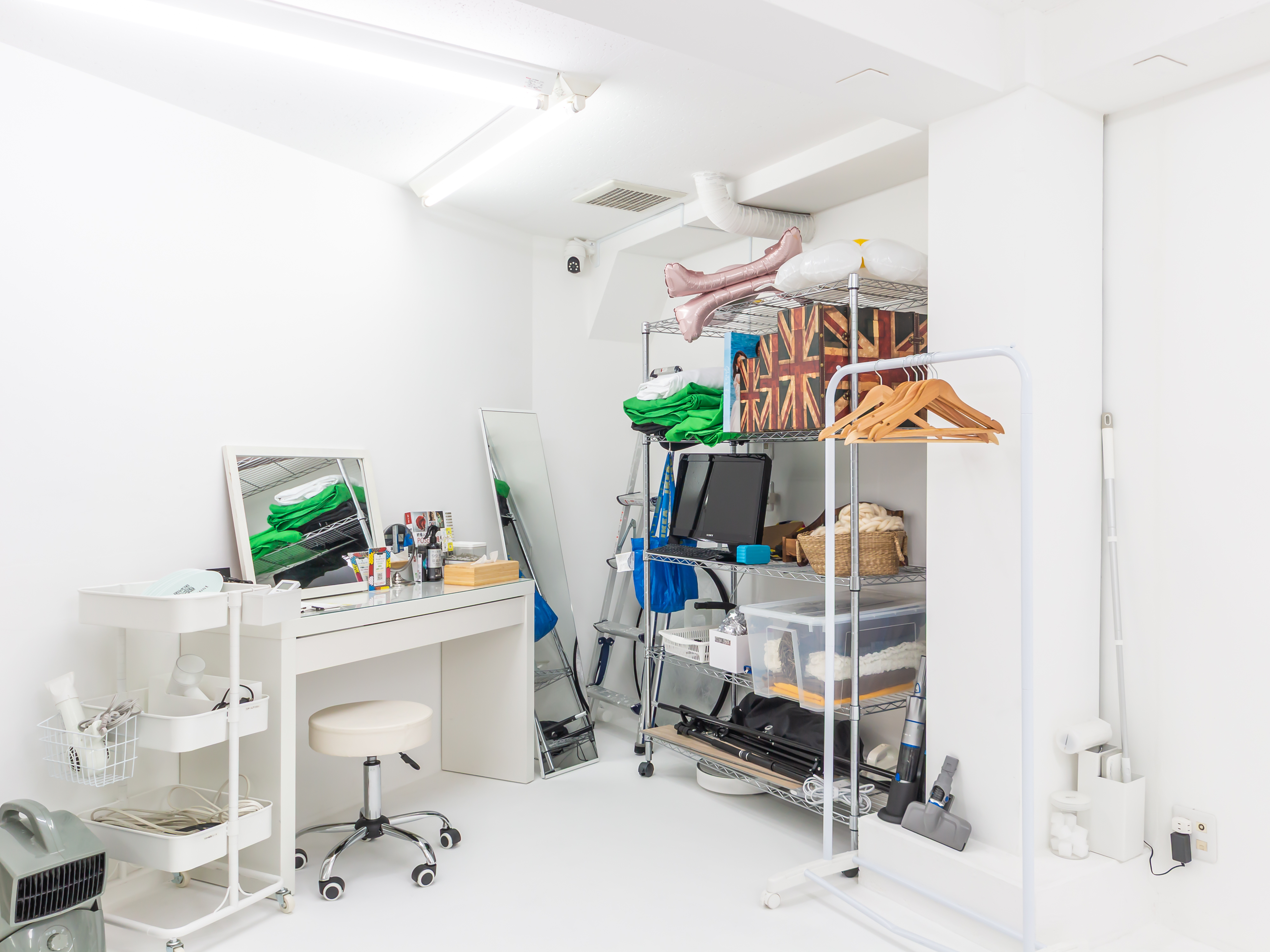 撮影サポート中の様子